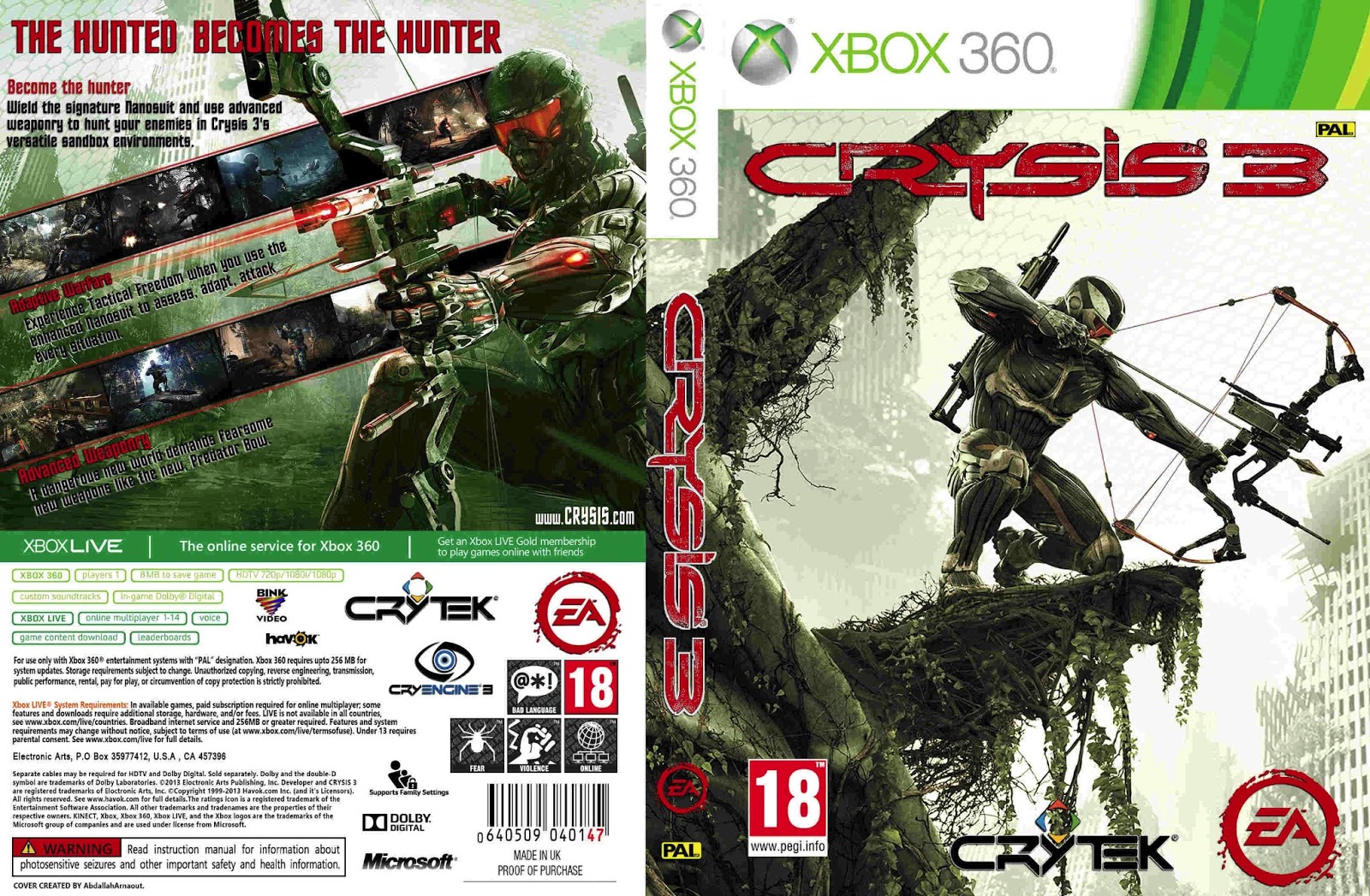 crysis 3 xbox download